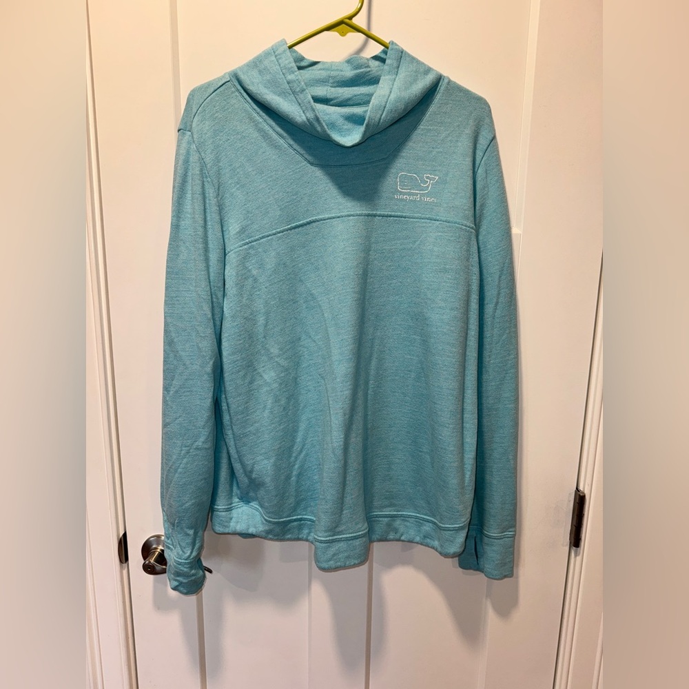 Vineyard Vines Aqua Blue Pullover